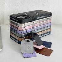 Étui de téléphone magnétique Zhenyao en tôle de fer pour iPhone 18 Pro Max avec motif ananas, anneau magnétique et anneau métallique pour objectif, coque 18 Air