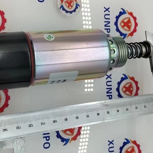 โซลินอยด์ปิดเครื่อง 24V 125-5772 1554652 1255772 สำหรับรถขุด 320B 322B - Product Image 3