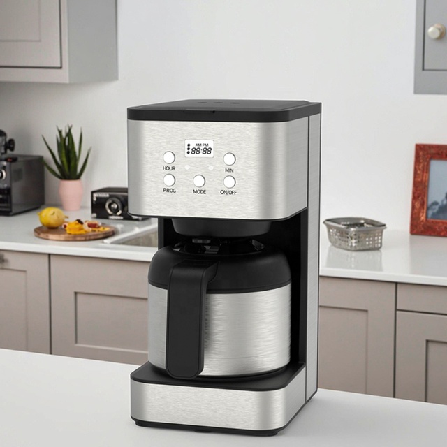 Fully Automatic Coffee Machine Digital Intuitive Touch Screen Commercial and Home Espresso Coffee Machine