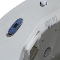 Baignoire Spa Autoportante Moderne à 22 Jets en Acrylique pour 4-5 Personnes avec Robinet Inclus – Utilisation Intérieure/Extérieure pour Hôtels