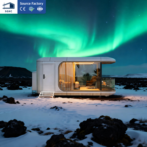 SQXC Villa de Luxe Préfabriquée en Conteneur Modulaire 20ft 40ft, Mini-Maison, Appartement Moderne, Hôtel avec Chambre pour <span class=keywords><strong>Airbnb</strong></span> - Product Image 5