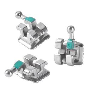 1000 pz staffe Monoblock ortodontiche Mini Roth 022 Mbt 018 staffe dentali - Product Image 4