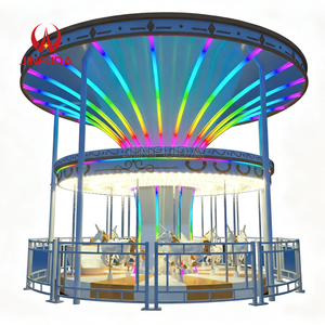 Manège de <span class=keywords><strong>carrousel</strong></span> personnalisé, grande attraction de fête foraine, jeu de carnaval, manège à chevaux, à prix abordable - Product Image 2