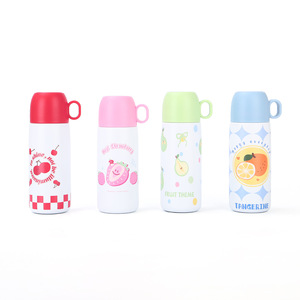Fruit Themed Insulated Cup 304 Stainless Steel Portable Travel Outdoor Cup Compact Mini Pocket Size - Product Image 5