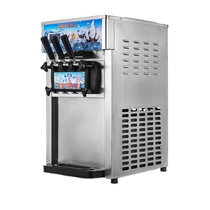 EU-Lager Panik Kauf 18L/H 3 Geschmack Soft eismaschine Soft Serve Maschine für Eis - Product Image 5