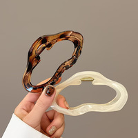 Pince à cheveux en forme de nuage de style gelée pour PC, de haute qualité, sensation premium, grande pince requin pour femmes, pour chignons, utilisation au bureau, vente en gros