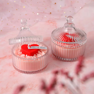 Velas perfumadas de lujo de nuevo diseño, vela aromática de aceite esencial de aromaterapia de larga duración - Product Image 5