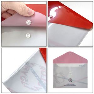 Custom Logo A4 Document <b>Folder</b> Plastic Transparent Clear Travel Zip Document <b>File</b> Envelope for Promotion Office Gift - Product Image 4