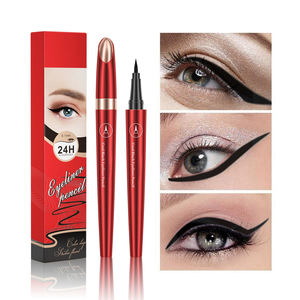 Eyeliner liquide noir OEM longue tenue, anti-bavures, séchage rapide, fini mat, stylo eyeliner, vente en gros, produit cosmétique personnalisé, marque privée - Product Image 1