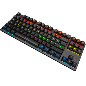 Eje mecánico ergonómico 1,6 metros <span class=keywords><strong>teclado</strong></span> completo con cable ABS 87 teclas teclados <span class=keywords><strong>K550</strong></span> impermeables para oficina o fábrica de juegos - Product Image 6