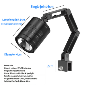 Mejor venta <span class=keywords><strong>LED</strong></span> <span class=keywords><strong>acuario</strong></span> Mini <span class=keywords><strong>foco</strong></span> flexible pecera Downlight planta de agua alto brillo adecuado para <span class=keywords><strong>acuario</strong></span> - Product Image 5
