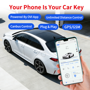 Système de démarrage de voiture par application smartphone Plug and Play, entrée sans clé, télécommande pour Land Cruiser OVI - Product Image 1