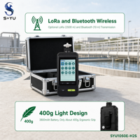 SYU1050E-H2S LoRa Wireless 400g Sensor Elektrokimia Bersertifikasi Ex Ia untuk Hidrogen Sulfida H2S, Detektor Gas Hisap Pompa