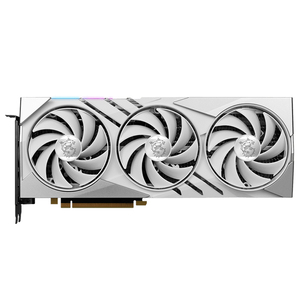 Used MS'I GeForce RTX 4070 Ti SUPER 16G GAMING X SLIM <b>WHITE</b> <b>Graphics</b> <b>Card</b> With 16GB GDDR6X 256 Bit Memory Support OverClock 4070 - Product Image 2