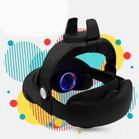 Dudukan Power Bank untuk Headset Meta Quest Pro, Tali Kepala Nyaman untuk Tempat Power Bank, Aksesoris Gaming VR