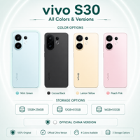 Smartphone vivo s30 5G, processeur octa-core, écran AMOLED 6,67 pouces 120 Hz, appareil photo 50MP+50MP, double SIM, langues internationales, Android, téléphone portable VIVO S30