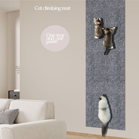 Tapis auto-adhésif à gratter Kingtale Cat pour coussinets de remplacement Protection des meubles