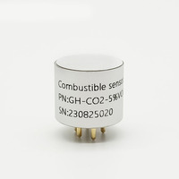 Module de capteur de gaz CO2 infrarouge IR 0-20%VOL avec technologie NDIR, certifié CE, boîtier en acier inoxydable, temps de réponse T9025S