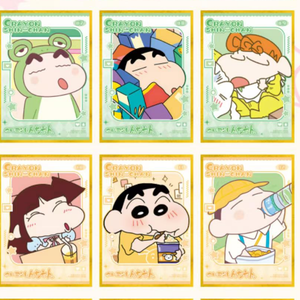 Tableau Shikishi Officiel Crayon Shin-chan en Papier, Décoration Murale <span class=keywords><strong>Manga</strong></span> Japonais, Illustration de Collection, Bordure Dorée, Couleurs Vives - Product Image 2