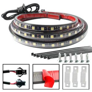 Nouvelles bandes lumineuses LED EURS 2 pièces 1,5 m 6500 K 1000 LM pour compartiment et coffre de camionnette avec commande par interrupteur, ajustement universel - Product Image 3