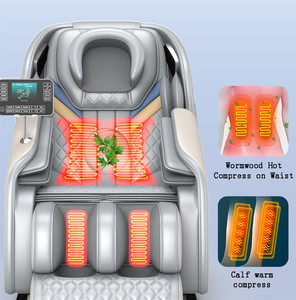 कारखाने थोक उच्च गुणवत्ता सस्ती कीमत इलेक्ट्रिक 8 डी पूर्ण शरीर पैर सिर मालिश शून्य गुरुत्वाकर्षण घर मालिश कुर्सी - Product Image 6