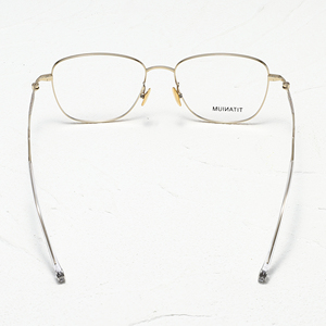 Monturas de Gafas de Titanio Rectangulares con Aro Completo, Ligeras, Unisex, para Adultos, Corrección de Visión, Diseño de Color Sólido - Product Image 5