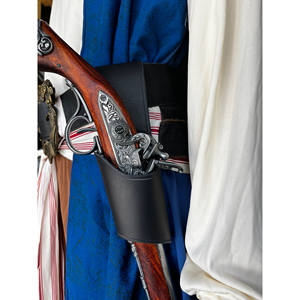 चमड़े के फ्लैंटलॉक पिस्तौल होल्स्टर - Product Image 3