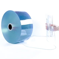 Rideau de porte en PVC transparent Jinshi ChinaSupplier, rideau à lanières en PVC industriel, rideau à lanières en PVC super transparent, rouleau de rideau à lanières en PVC