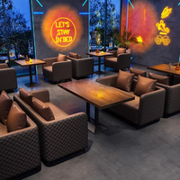 Ensemble de mobilier de bar industriel commercial : table et chaises pour bars, restaurants, cafés, salons de thé - Guangdong