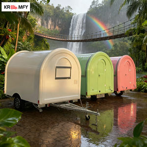 2026 Trucks Fully Equipped Bubble Tea Trailer With <b>Grill</b> Fryers Street Food Cart - Product Image 1