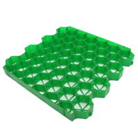 Vente en gros d'usine de dalles en plastique HDPE, grille pour gazon, pavé en nid d'abeille