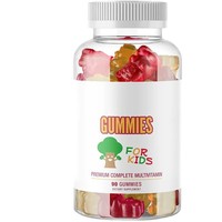 Gommes multivitaminées complètes pour enfants, 90 unités, sans sirop de maïs à haute teneur en fructose, complément nutritionnel quotidien pour enfants, marque privée OEM
