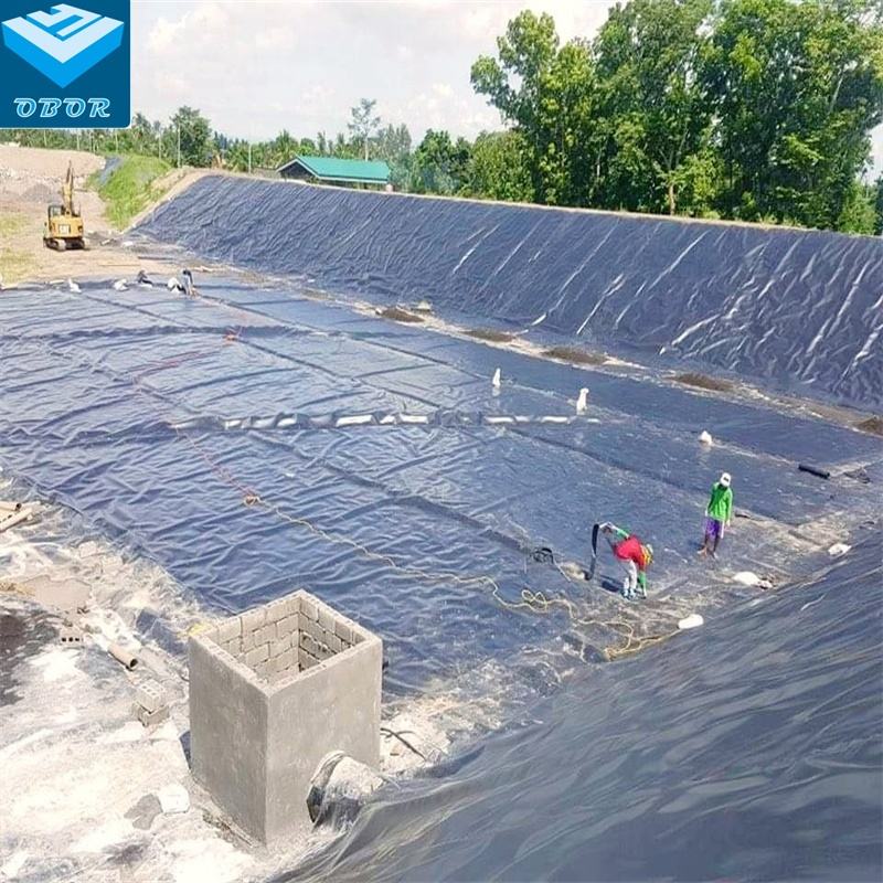Textured Composite Geomembrane Mine Tailings Slope Antislip Liner ...