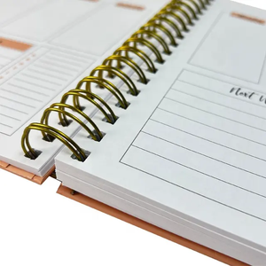 Protection en PVC personnalisée, couverture extérieure, <span class=keywords><strong>agenda</strong></span> mensuel 18 mois - Product Image 2