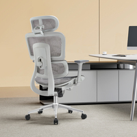 Chaise de bureau pivotante moderne en maille ergonomique pour la maison et le bureau, fabricants de chaises de bureau, équipement de bureau