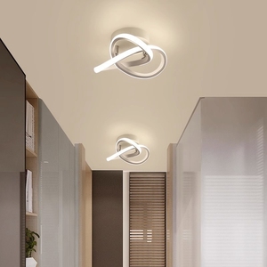 Lampada da Soffitto LED in Alluminio Moderna e Minimalista per Corridoi, Ingressi e Passaggi, Illuminazione Decorativa Creativa Personalizzata - Product Image 3