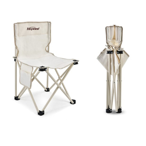 Silla de <span class=keywords><strong>Camping</strong></span> con marco de aluminio plegable fuerte y ligera de lona compacta extraíble portátil para viajes en la playa mesas al aire libre - Product Image 3