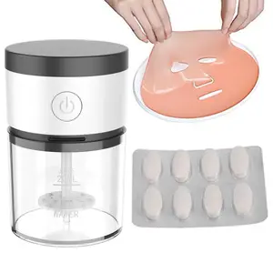 IFINE Beauty Automatic Electric Fruit Face Mask Making Machine with 8pcs Collagen Tablets