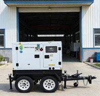 Générateur Diesel Super Silencieux Ouvert Perkins Weichai Yuchai Deutz SDEC Cummins 16kW 20kW 30kW 50kW 100kW 200kW