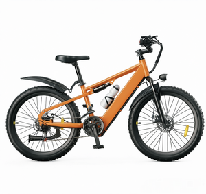 Bicicleta Eléctrica de Montaña de 26 Pulgadas, Cuadro de Aluminio, Batería de Litio de 48V 8AH, Motor en el Buje Trasero, Doble Suspensión, Sin Escobillas, Ligera para Adultos - Product Image 2