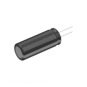 Distribuidor Autorizado 35YXS390MEFC8X20 Condensador de Aluminio de 390 uF, 20%, 35V, Radial, de Montaje a Través de Orificio - Product Image 1
