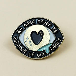 เข็มกลัด<span class=keywords><strong>คำคม</strong></span>ภาษาอังกฤษตลกขบขัน รูปหัว<span class=keywords><strong>ใจ</strong></span>หยดน้ำ การ์ตูน โลหะผสม สำหรับเสื้อผ้า กระเป๋าเป้สะพายหลัง ขายส่ง - Product Image 1