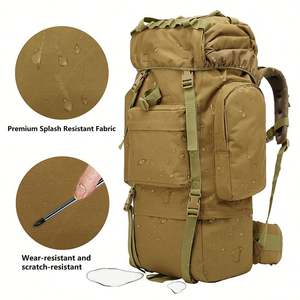 2025 Mochila táctica al por mayor Mochilas de supervivencia impermeables para acampar al aire libre Mochilas de caza - Product Image 3