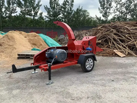 Trancheuse de bûches de bois machines de coupe d'arbres machines forestières concasseur de bûches