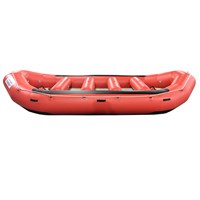 Bateau de rafting gonflable en PVC blanc personnalisé de 1,2 mm, stable et durable, pour 12 personnes, garantie 1 an, 487 cm, 1200 kg