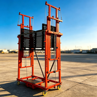 Tour de levage électrique portable sans fil à commande à distance, 4-6m/min, en acier au carbone épaissi, automatique