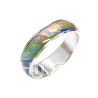 Ocean's Mystique Bague unisexe changeante d'humeur