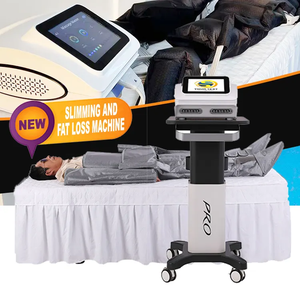 Máquina de <span class=keywords><strong>masaje</strong></span> de presión de pies, botas de recuperación eléctricas, equipo de masajeador de piernas de compresión de presión de aire completo - Product Image 1