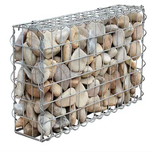 Yeni ürünler galvanizli Galfan Gabion kafesleri kaynaklı Gabion kutusu