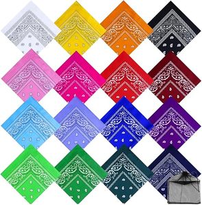 Sciarpa con anacardi Hiphop da <span class=keywords><strong>donna</strong></span> in <span class=keywords><strong>cotone</strong></span> All-match Street Dance retrò <span class=keywords><strong>Bandana</strong></span> decorativa piccola <span class=keywords><strong>Bandana</strong></span> quadrata cachemire - Product Image 2